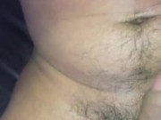 Bushy Uncut Cock POV webcam