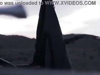 Madi Collins as Furiosa Loses Her Mind on a Hard Dick in the Wasteland - Furiosa Porn Cosplay Parody