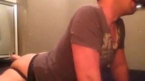 Black Bareback Amateur Takes it Hard