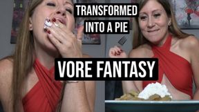 Transformed Into A Pie Vore Fantasy (Custom)