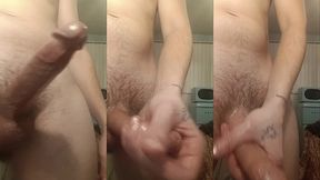 big, long cock solo masturbation!