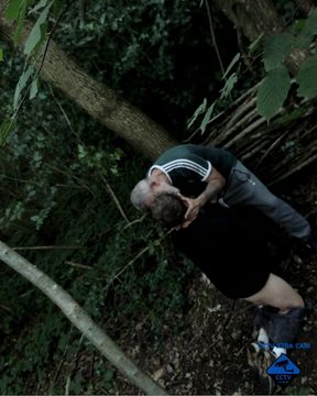 Twink Caught in the Woods Sucking Big Cock Grandpa