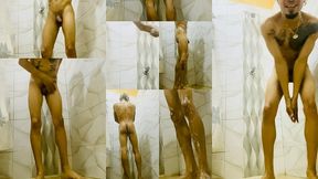 danielithoos dominicano latino bello disfrutando de un rico bano