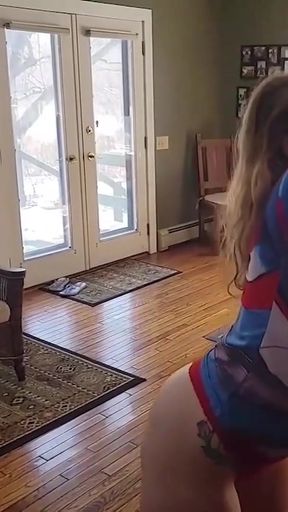 Epic moment from &quot;Mature MOMMY, Huge Tits, MILF Mistress Thursdays Gives a Tour of Her House TOPLESS and ASS Out&quot;