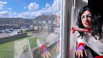 let me ride your cock where people can see as i blowjob it balls deep after i ride it