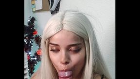 Feiti&ccedil_o Proibido: Wellington perdeu o controle no boquete intenso e gozou na boca da bruxa