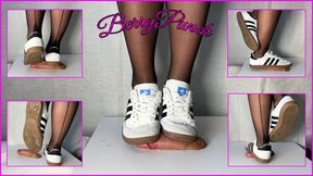 Ruthless Cock Trampling In Adidas Samba - Cock Crush - Shoejob - CBT - Foot Fetish - 1080HD