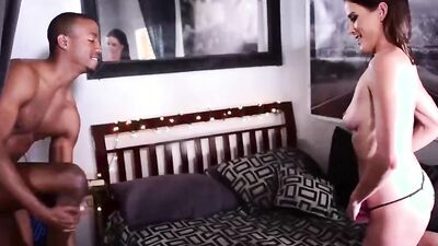 Kinky brunette MILF Sofie Marie is riding a massive BBC