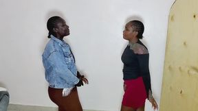 KAREN ADHERING TO PUNISHMENT THROUGH SLAPS FROM HER BOSS FOR BEING A NAUGHT LAZY TEACHER