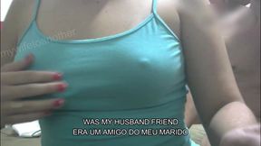 I Managed to Convince My Wife to Show Her Big Ass Tight Hole and Pussy to a Friend of Ours on Skype