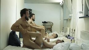 mature man fucks 19yo blond twunk in live stream