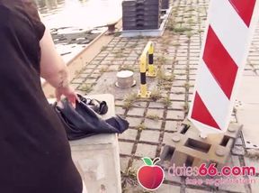 SHAMELESS! Curvy AnastasiaXXX fucking at the AUTOBAHN! (ENGLISH) Dates66