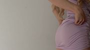 Skinny Fit Blonde Teasing Try On Haul - Lavender summer dress & Matching G-String + Sexy Little Dances
