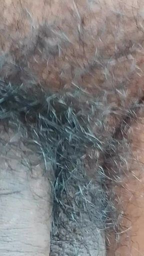 Fully naked and tried my cock.