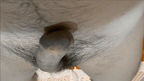 Cock twitching..prostate orgasm