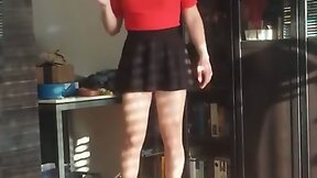 Sultry Seduction: A Smoking Hot Upskirt Video