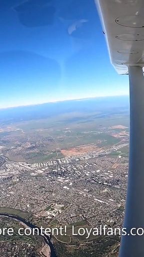 Pilot Daddy Gets Blowjob From Co-pilot Boy in Airplane