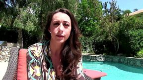 kaylynn takes mike hunt s thick creampie load