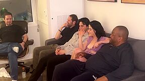 Her First Anal Gangbang! - 11 Guys Fuck Vanessa Cliff In The Ass