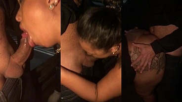 Gang bang na passarela 3 casadas e 15 comedores fudendo sem parar no dogging