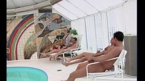 Young Dara Gangbanged By The Indoors Pool! (1 of 4 mp4 sd)
