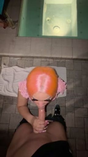 47KOTTA - ANIME GF GETS JEALOUS AND SWAllOWS ME WHILE SIS IS ON IG LIVE 😳