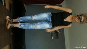 Gift For Me Slave - 3 Cums Beneath My Sandals (1080HD)