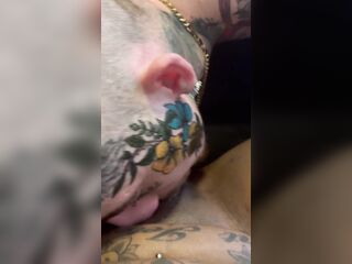 Eat My Constricted Black Vagina White Step Son Whilst your Daddy is at Work