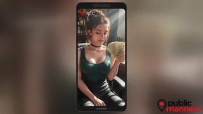 for a good tip, she not only cleaned my big black cock with her mouth, but also became my personal sperm tank. [ai]