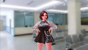 Femboy Austyn Jerks Off For His Shemale Stepmom and Step Sister Astra