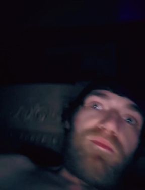 Horny stud shows all