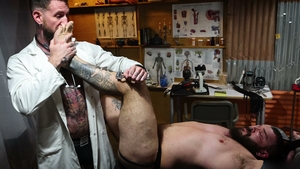 Cock cage craving for Troy and Kinkoer