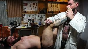 Cock cage craving for Troy and Kinkoer