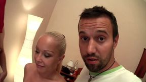 Wow,she is the best and the fast cock-suck big boobed MILF that I saw