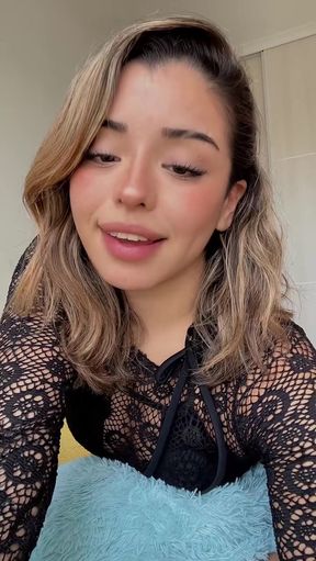 Teeny big tit onlyfan shows off her ass