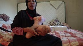 Arab Woman with Tantaly Toy