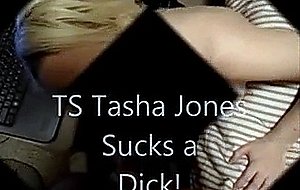 Amateur busty tranny cocksucker