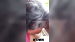 Delhi horny girl giving hand job to her boyfriend desi sex mms