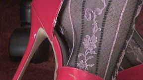 Erotic Foot Tease - Mistress Tempts and Teases the Foot Lover