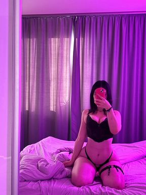 I want you to stroke for me while I show off every curve…