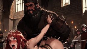 Busty White Medieval Maidens Get BBC'd