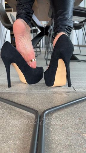 I Catch You Staring at my Feet in a Restaurant and Make You Worship Them (JOI) 8mins