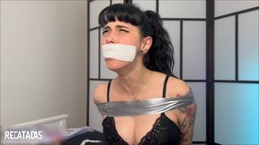 Mouth stuffed gag for Hare! (1080p)