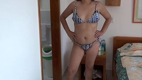 Full erotic moments on the beach. I show off, have sex, and get cumshots.