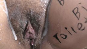 Cuckold hubby found her pregnant cheating wife after rough bukkake gangbang! - Milky Mari