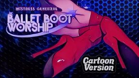 CARTOON VERSION Ballet Boots