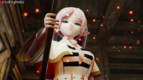 3D Elf Boobs Expand With Magic Spells In New Gen RPG Hentai Animations