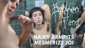 Hairy Armpits JOI: Sniff, Lick, and Stroke to My Sweaty Fur Pits in Total Mesmerized Submission