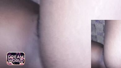 African cowgirl rides deep with wild cream pie moaning
