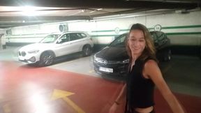 Sneaking into a parking to have sex